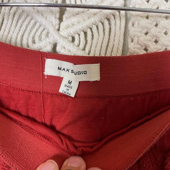 rust orange tierd maxi skirt | boho fairy whimsy hippie festival fits XS S M - Picture 4 of 4